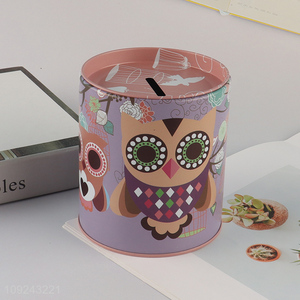 Factory Supply Tin Piggy Bank Metal Money Coin Bank for Kids Chldren