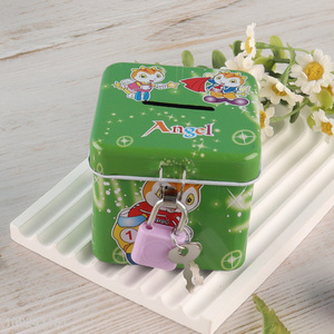 Good Quality Tin Piggy Bank Metal Money Coin Bank for Kids Chldren