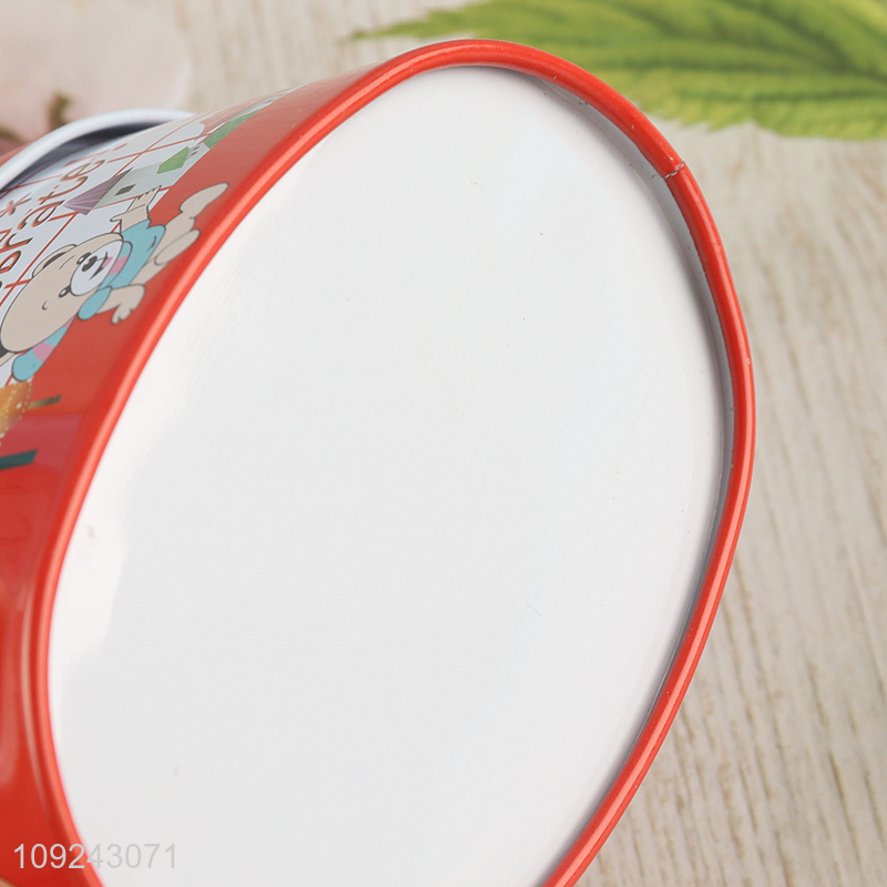 New Arrival Tin Piggy Bank Tin Money Box with Lock for Boys Girls