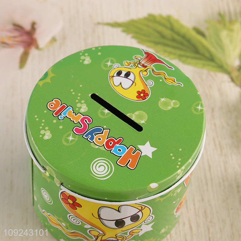 New Product Tin Money Box Metal Coin Saving Box Tin Piggy Bank