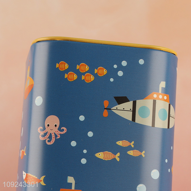 China Imports Tin Piggy Bank Tin Money Box Tin Coin Bank for Kids