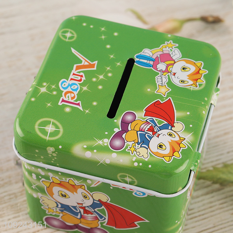 Good Quality Tin Piggy Bank Metal Money Coin Bank for Kids Chldren