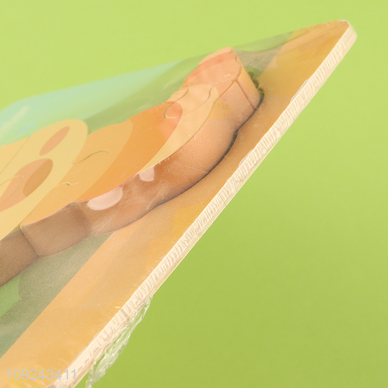 New Product 3D Cartoon Caterpillar Wooden Jigsaw Puzzle Educational Toy