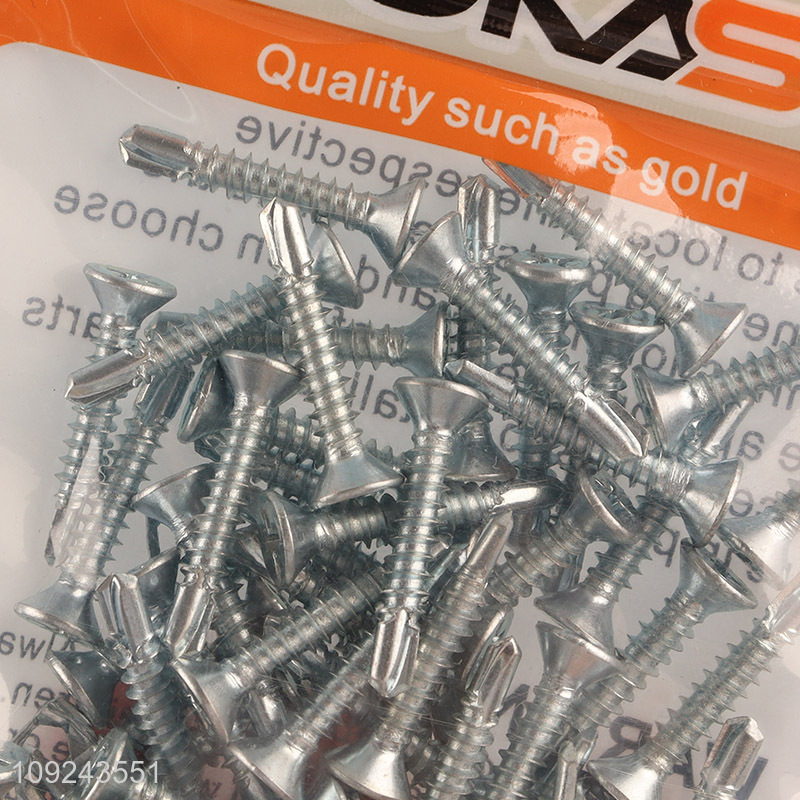 Hot Selling 60PCS Self Drilling Screws Self Tapping Screws for Metal