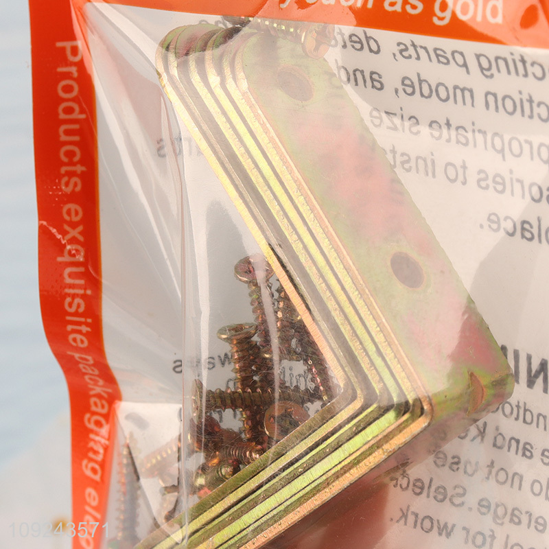 New Product 6PCS Corner Braces 90 Degree Joints Right Angle Brackets