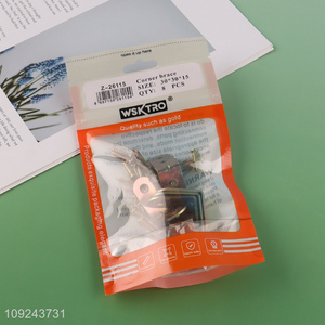 New Product 8PCS Corner Braces 90 Degree Joints Right Angle Brackets