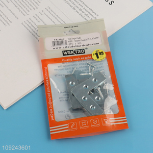 Factory Supply 9PCS L Bracket Corner Braces Metal Flat Bracket Braces