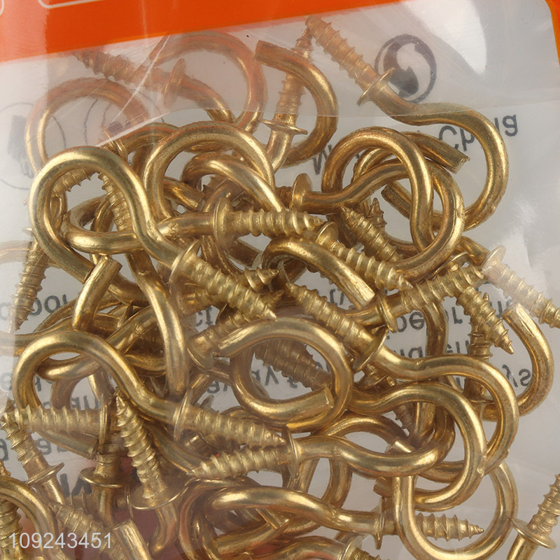 Good Quality 45PCS Screw Eye Pins Heavy Duty Self Tapping Screws Hooks