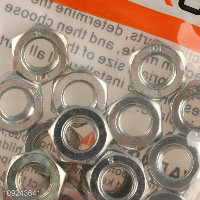 Online Wholesale 20PCS Iron Hexagon Nuts Hex Hardware Nuts M10 Nut Set