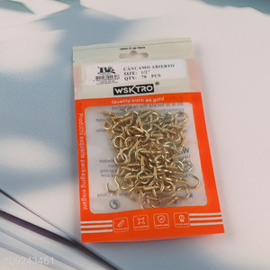 New Arrival 70PCS Screw Eye Pins Heavy Duty Self Tapping Screws Hooks