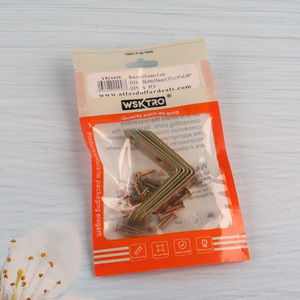 New Product 6PCS Corner Braces 90 Degree Joints Right Angle Brackets