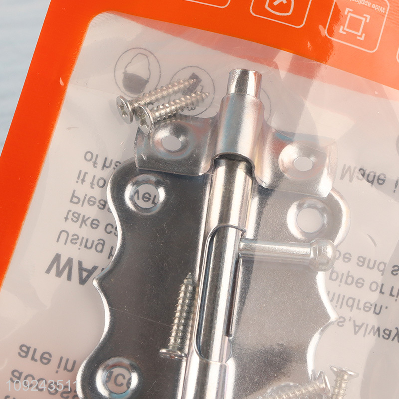 China Imports 1PC Slide Bolt Heavy Duty Gate Latch Sliding Bolt Lock