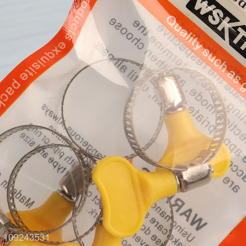 Good Quality 5PCS Hose Clamps Key Type Adjustable Hose Clamps for Pipe