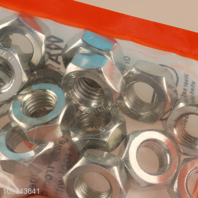 Online Wholesale 20PCS Iron Hexagon Nuts Hex Hardware Nuts M10 Nut Set