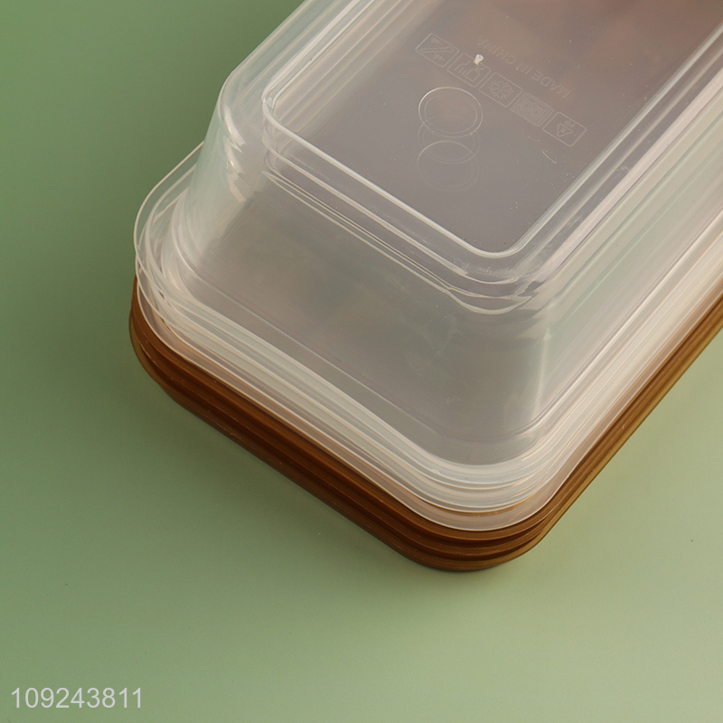 Factory Price 3 Pieces Fruit Storage Containers Reusable Plastic Food Storage Containers