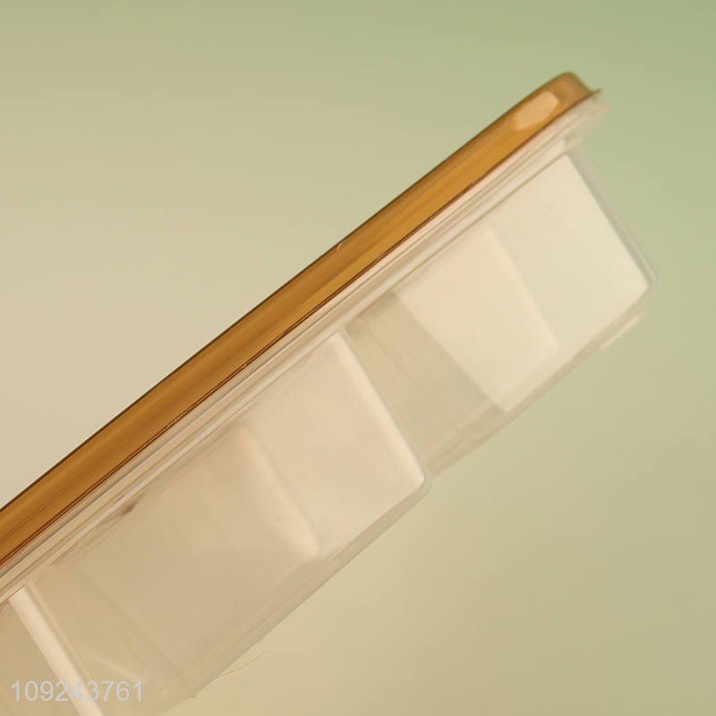 Good Quality 6-Compartment Plastic Food Storage Container Reusable Meal Pre Container