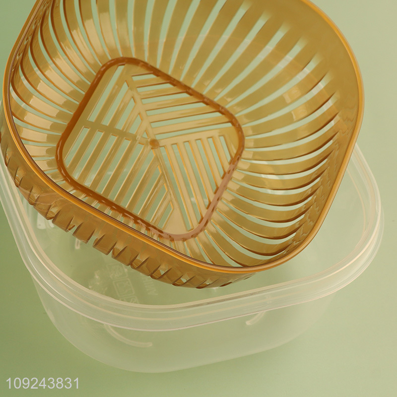 Factory Supply Plastic Food Storage Containers BPA Free Plastic Fruit Storage Container