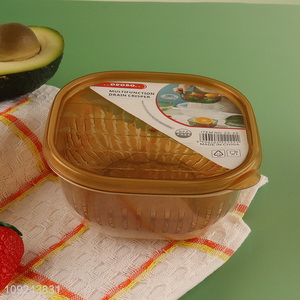 Factory Supply Plastic Food Storage Containers BPA Free Plastic Fruit Storage Container