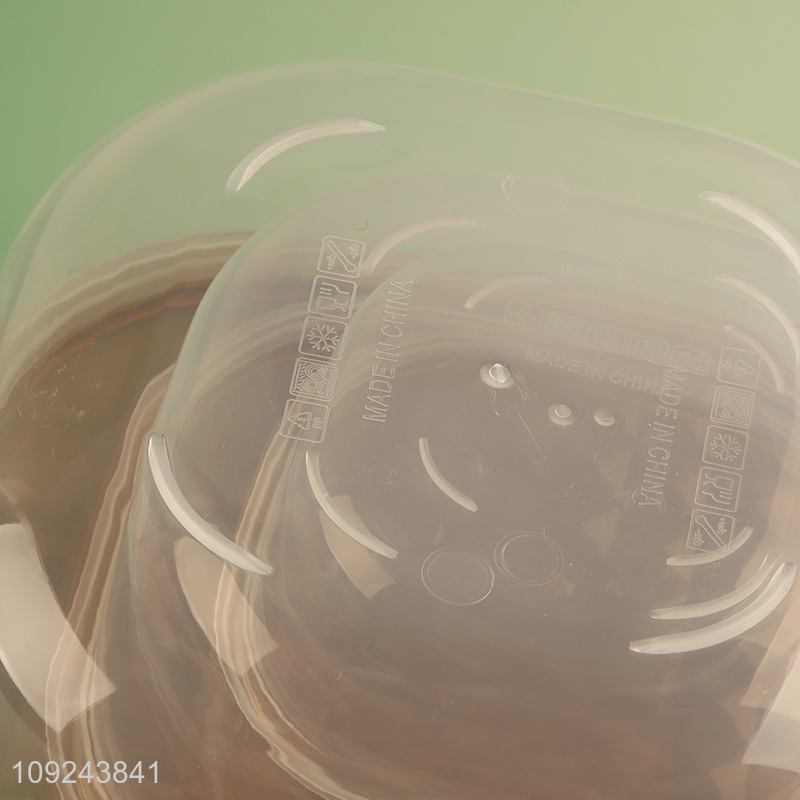 Online Wholesale 3 Pieces Fruit Storage Containers Reusable Plastic Food Storage Containers