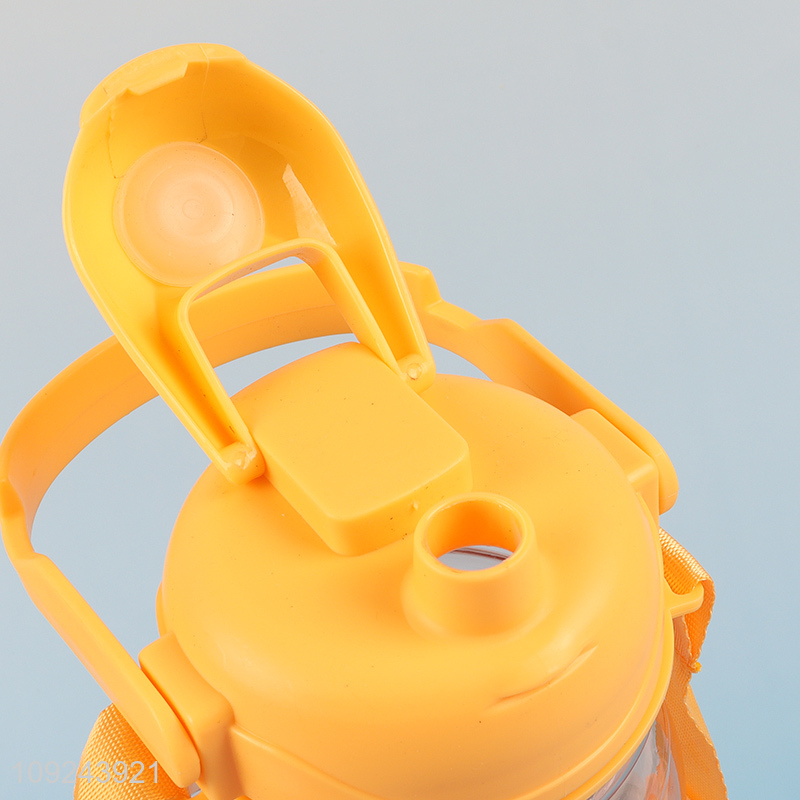 China supplier cartoon bear shape 1300ml water bottle drinking bottle for children