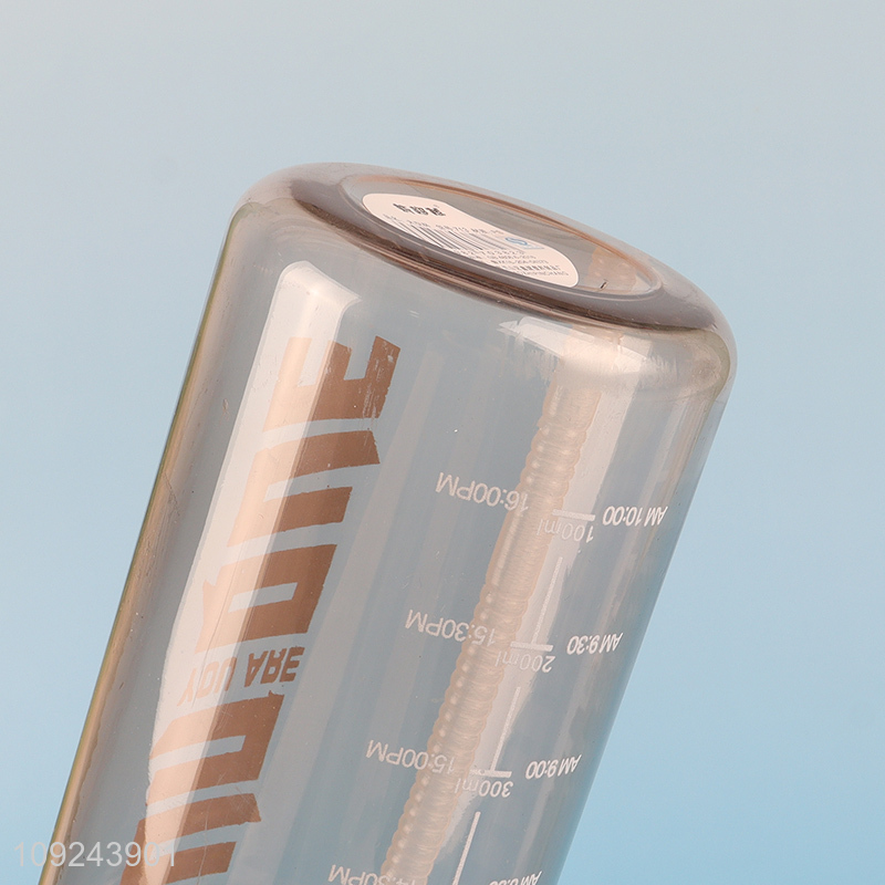 China supplier large capacity clear plastic 1000ml water bottle drinking bottle