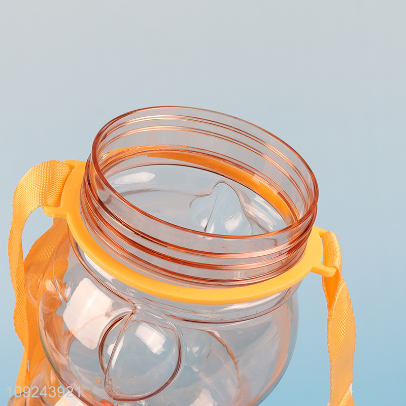 China supplier cartoon bear shape 1300ml water bottle drinking bottle for children