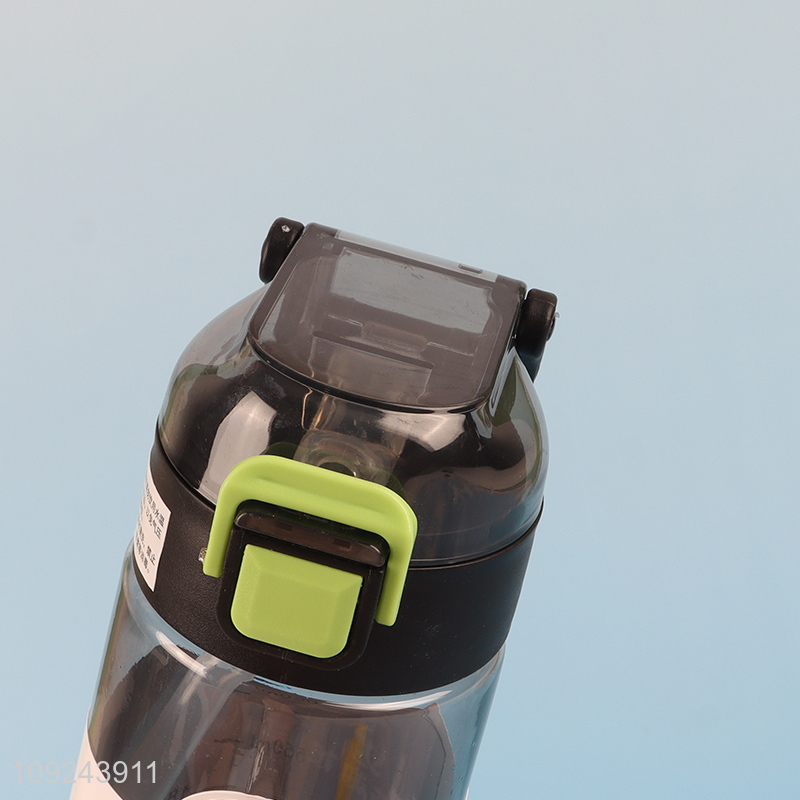 Hot selling portable 650ml water bottle drinking bottle straw bottle wholesale