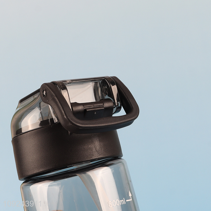 Hot selling portable 650ml water bottle drinking bottle straw bottle wholesale