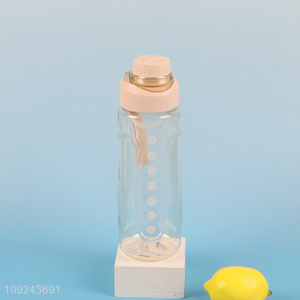 New arrival clear plastic 700ml water bottle drinking bottle for sale