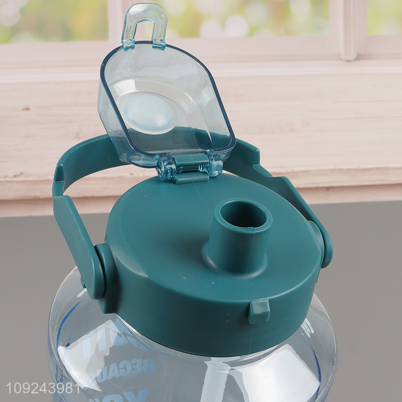 Best selling large capacity 3000ml water bottle drinking bottle with handle
