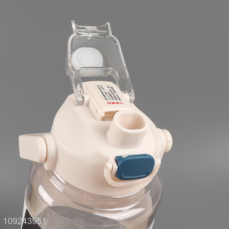 Good selling portable 2000ml large capacity water bottle drinking bottle wholesale