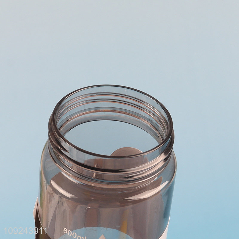 Hot selling portable 650ml water bottle drinking bottle straw bottle wholesale