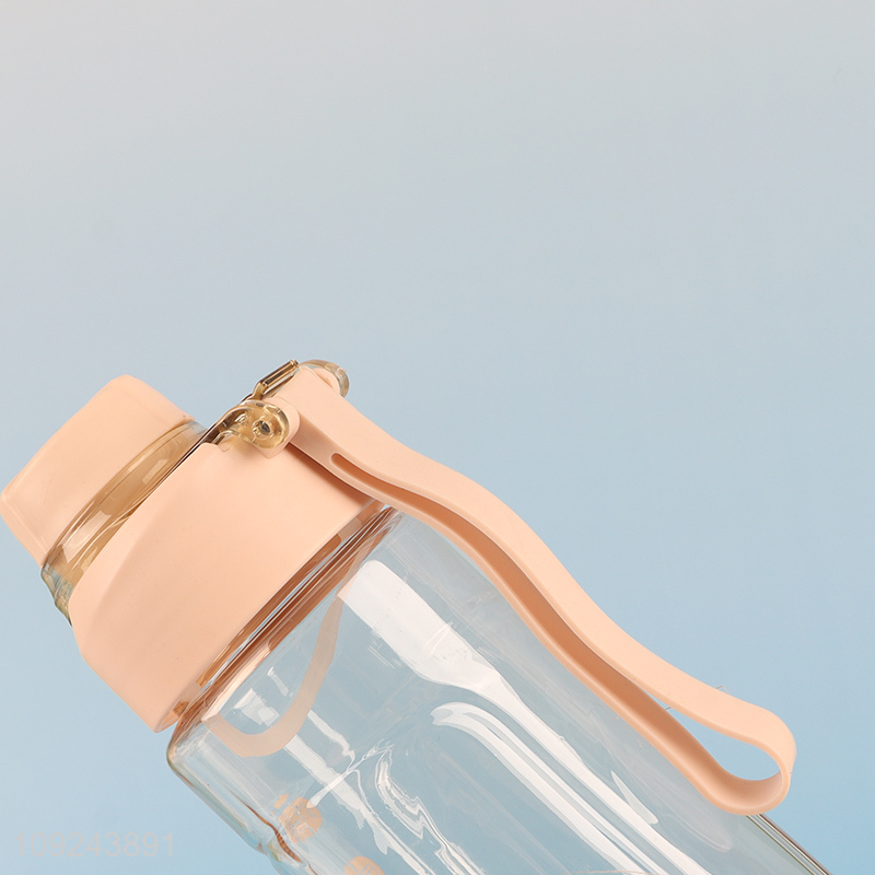 New arrival clear plastic 700ml water bottle drinking bottle for sale
