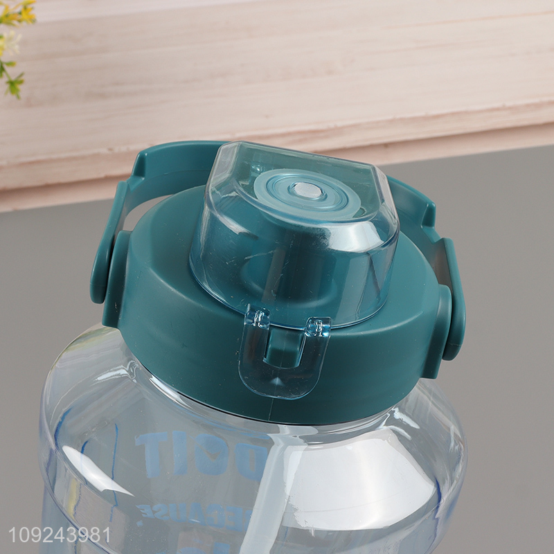 Best selling large capacity 3000ml water bottle drinking bottle with handle