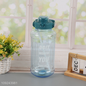 Best selling large capacity 3000ml water bottle drinking bottle with handle