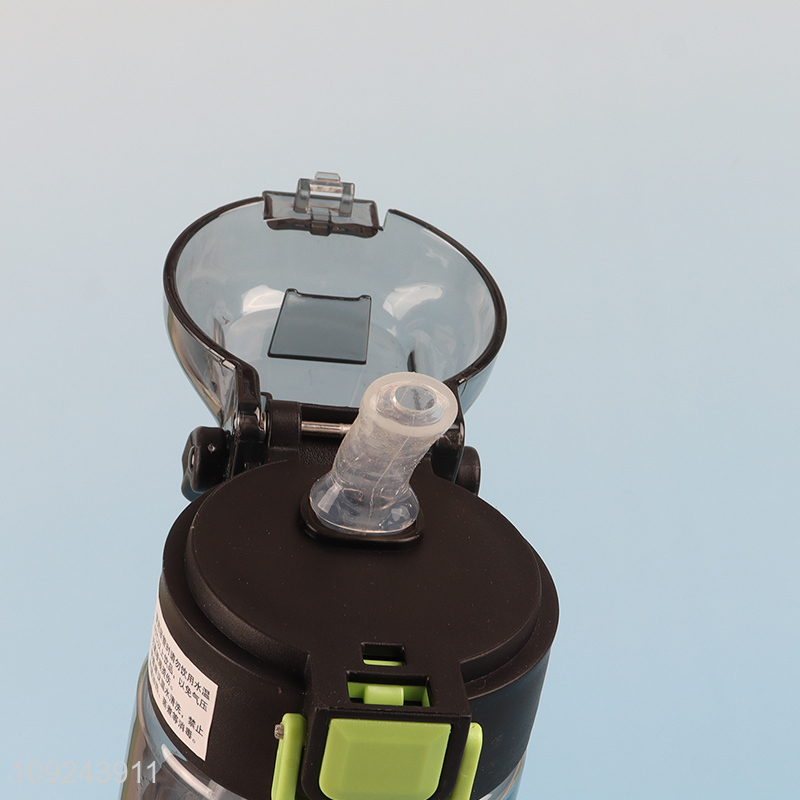 Hot selling portable 650ml water bottle drinking bottle straw bottle wholesale