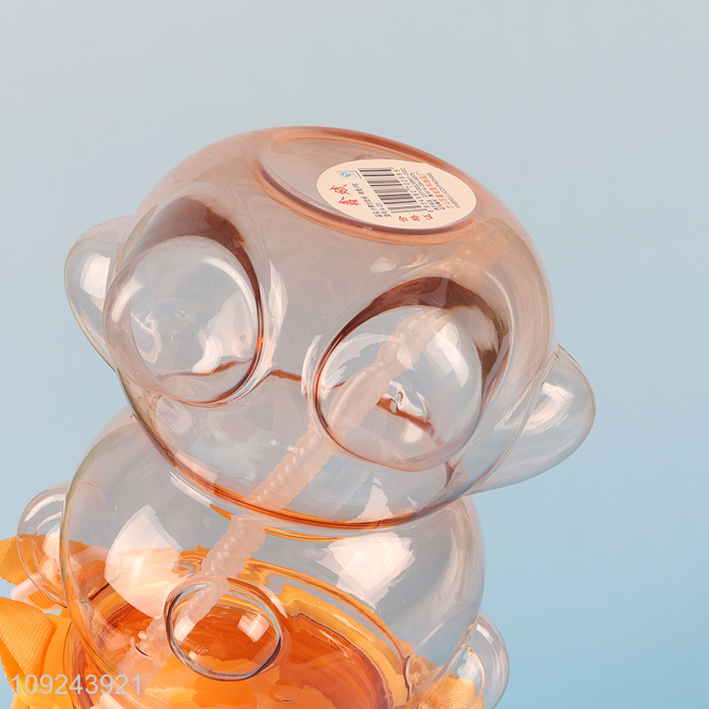 China supplier cartoon bear shape 1300ml water bottle drinking bottle for children