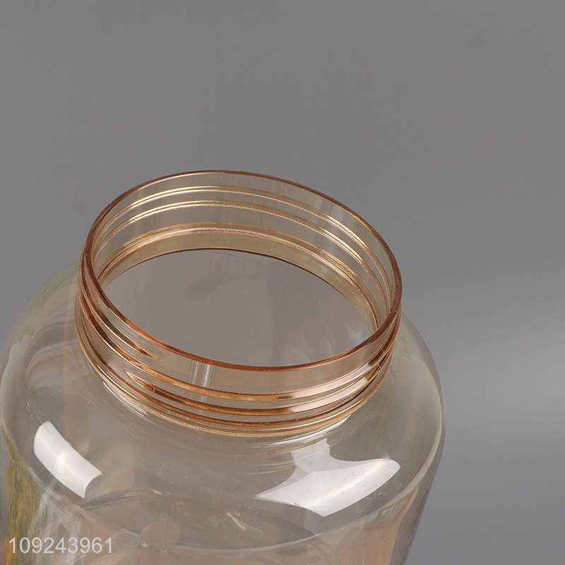 Good quality large capacity portable 2000ml water bottle drinking bottle with handle