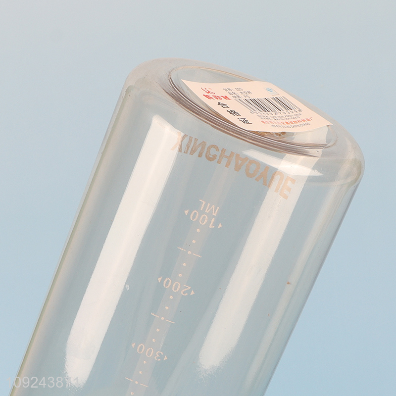 China products portable 700ml plastic water bottle drinking bottle with handle