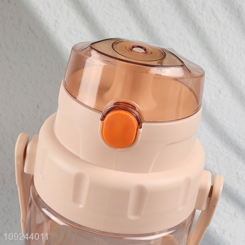 Best sale plastic 2000ml water bottle drinking bottle with straw