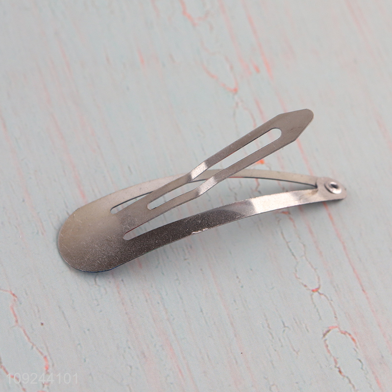 New Arrival 10 Pieces Metal Snap Hair Clips Hair Accessories for Kids