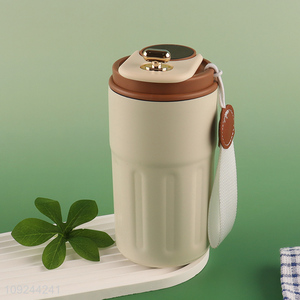 Good Quality 460ml Stainless Steel Insulated Travel Mug Coffee Tumbler with Temperature Display