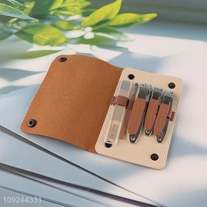 Good Quality 5PCS Stainless Steel Nail Clippers Manicure and Pedicure Set