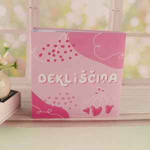 Factory Price Large Capacity Photo Album for Anniversary Family Wedding