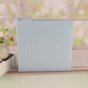 China Imports Large Capacity Photo Album for Family Wedding Anniversary