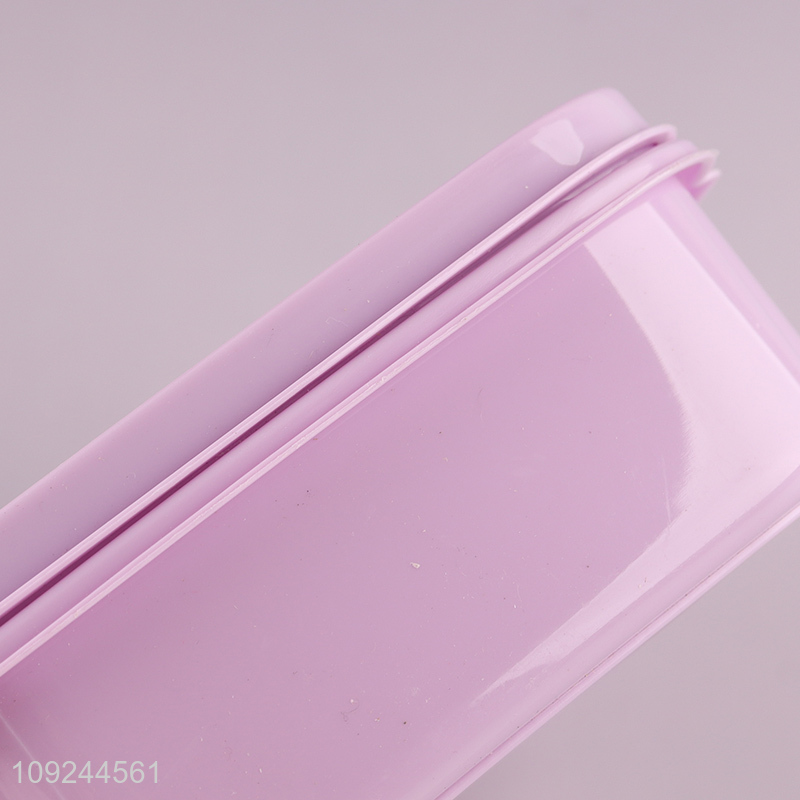 Wholesale Kids Bento Box BPA Free Plastic Bento Lunch Box with Spoon