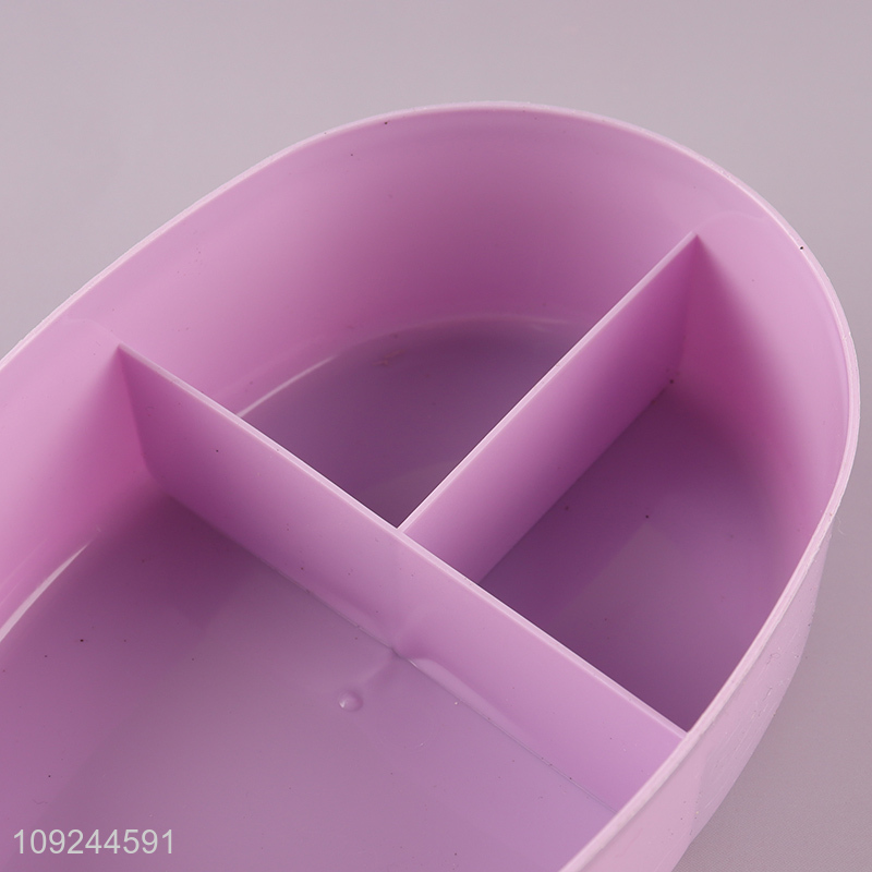 China Imports 3-Compartment Plastic Kids Bento Lunch Box with Spork