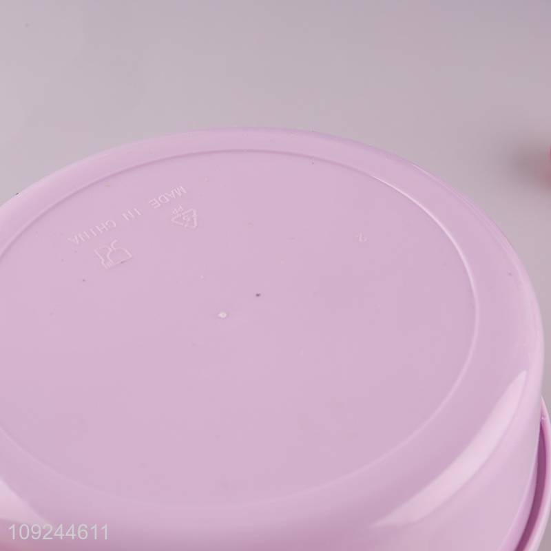 Hot Selling Portable Leakproof Plastic Kids Bento Lunch Box with Spork