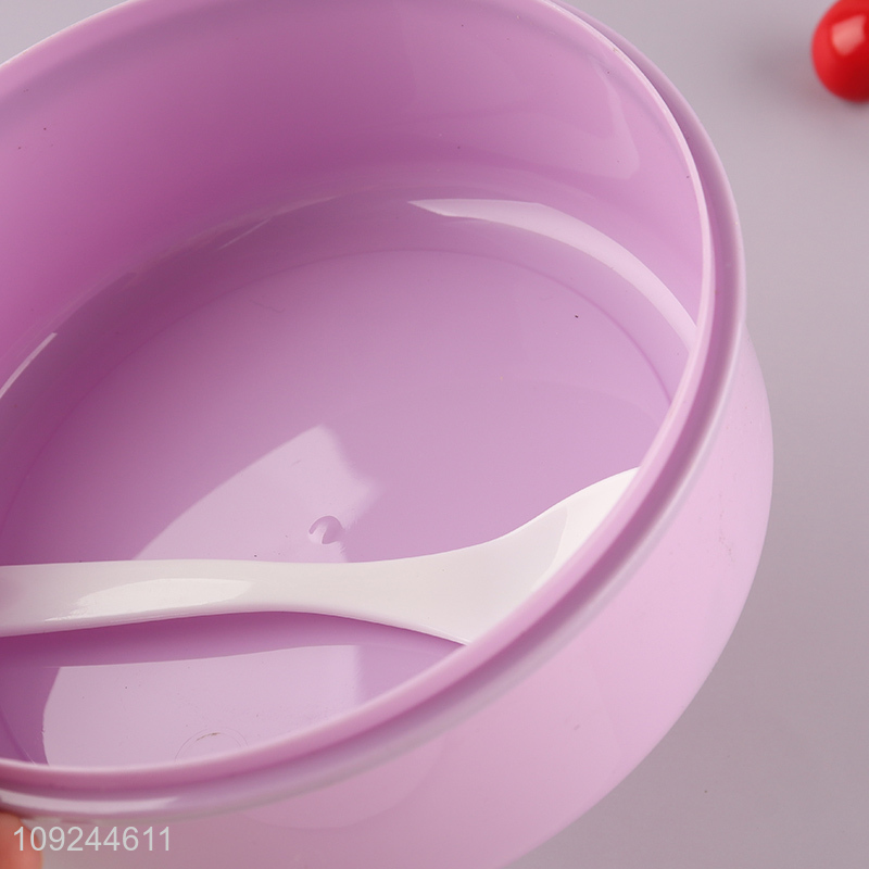 Hot Selling Portable Leakproof Plastic Kids Bento Lunch Box with Spork