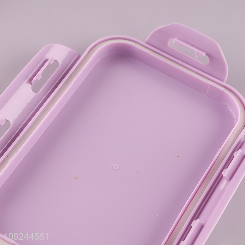 High Quality 2-Compartment Cartoon Kids Bento Lunch Box with Spoon